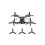 (131024) 1 par Adapt DJI FPV Crossing Digital Mapping Transmission System Crossing Engine Propeller 2