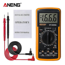 (DT9205A Geel470) DT9205A Dt9208A Digitale multimeter AC/DC Spanning Stroom Weerstand Capaciteit Hand