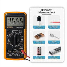 (9205A185) Digitale multimeter, slimme tester, RMS, DC, NCV, transistor, condensator, temperatuur, digitale