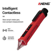 (VD802 red304)Aneng Vd802 Draagbare contactloze AC-detectortester Ncv-gevoeligheid Pen-stijl elektrisch