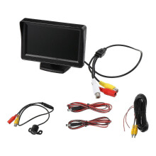 (205) 1 set achteruitrijcamera's en monitoren voor auto's, gereedschap voor achteruitrijden, autobenodigdheden
