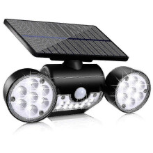 (132673) Solarleuchte, 30 LED-Solarlampen für den Außenbereich mit Bewegungsmelder