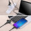 (133034) 2-in-1 USB-C-Tester mit Farbdisplay, digitalem Multimeter und USB-C-Spannungs-/Strommessgerät 2