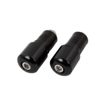 (1154) Motorcykelgrepp Balanseringsplugg Eftermonteringstillbehör Universell 22mm Svart AA