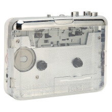 Tape to MP3 Converter with USB, 3.5mm Headphone Jack, Auto Reversal, Portable Music Cassette Player for Digital Audio