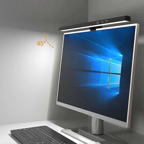 (133413) Lampe de bureau suspendue pour écran d'ordinateur, à intensité variable, protection oculaire,