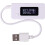 (132314)White Tail Lcd Backlight Lcd Digital Display Usb Ammeter Voltmeter Charging Capacity Detector 1