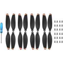 (131535) 1/2/4 par stabila lätta propellrar drönartillbehör för DJI Mavic Mini orange svart