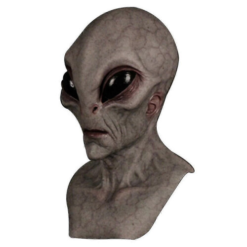 (496)Halloween Alien Mask Scary Horrible Horror Alien Mask Magic Mask