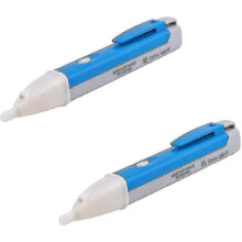 (132791)2pcs Non Contact Voltage Tester Electric Voltage Detector Pen 30-1000v Ac Inductive Electric