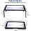 (1187)Full-page Reading Magnifying Glass Led Light, Three-dimensional Folding Bracket Magnifying Glass 2