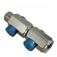 (316) 1 st luftventil flödesregulator kontrollverktyg ventil 1/4" Npt pneumatiskt verktyg hastighetsreglerande