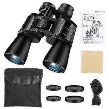 (486) Binocolo potente con zoom militare 180x100, ottica per visione diurna/notturna, caccia + custodia