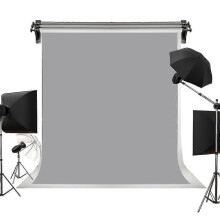 (809)150x220cm Grijze achtergrond Fotoachtergrond Effen grijze achtergrond Pure achtergrond Fotografie