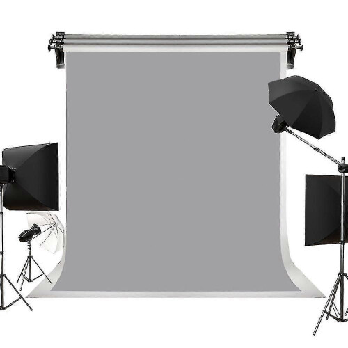 (809)150x220cm Gray Backdrop Photo Background Solid Gray Backdrop Pure Backdrop Photography Props Printed