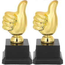 (1662) 2 stuks Geweldige Duim Trofee Duim Award Trofee Kinderen Trofee Kinderen Prijs voor Competitie