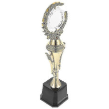 (1669) 32x9.5x7.5cm Gouden trofeeën en prijzen Creatieve plastic trofeeën Kinderwedstrijdprijs Trofee