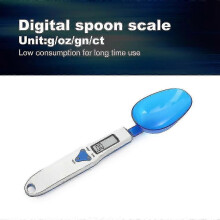 (449) 500g/0.1g Precisa Digitala Köksmåttskedar Elektronisk Sked Vikt Mat LCD-Display Mat
