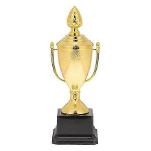 (1623) Kinderen Gouden Trofee Kinderen Plastic Trofee Kinderen Feestprijs Plastic Trofee Speelgoed