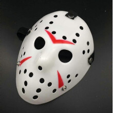 (634) Jason-mask Halloween Jason-kostym Rekvisita Mask Skräck Jason Maskerad Paty Cosplay-mask Halloween