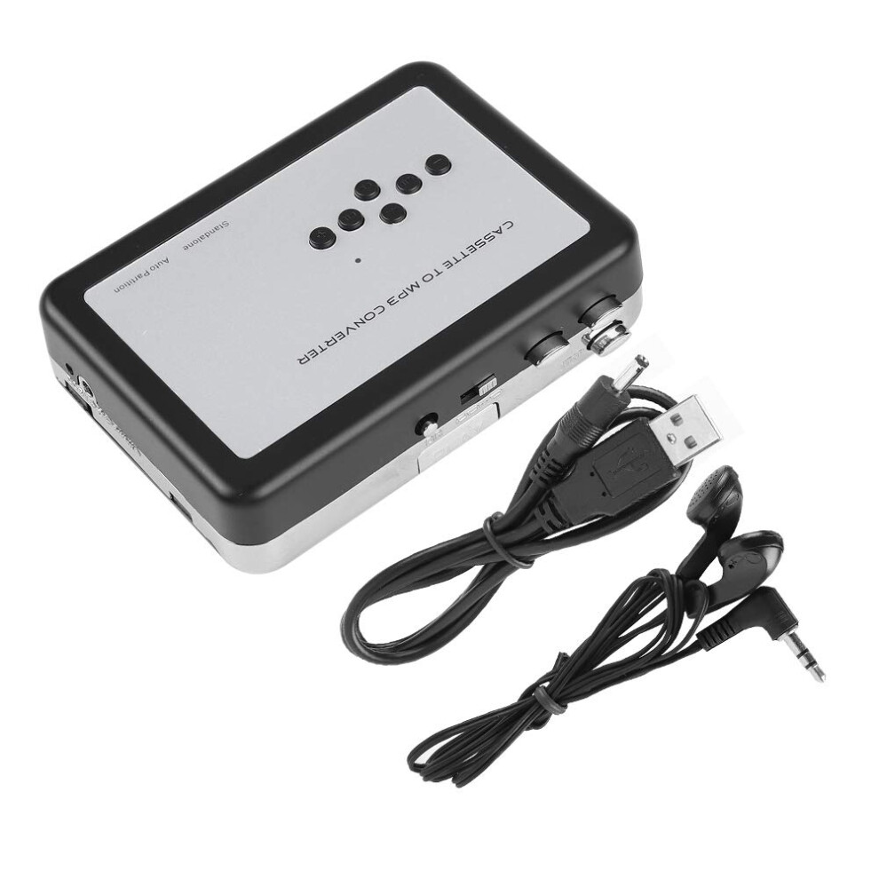 Cassette Converter Portable Mp3 Player, Usb Stereo Cassette To Mp3 Digital Tape Converter, Plug And Play Music Device 6482260625324