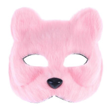 (907) Feestelijk masker, halfgezichtsmasker, dierenmasker, cosplay-kostuumaccessoire voor Halloween-carnavalsmasker
