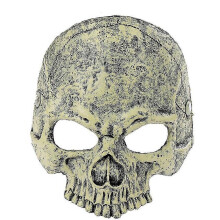 (963) Halloween-festmask Dödskallemask Cosplay Halvmask Hemsk Läskig Mask Maskeradfest
