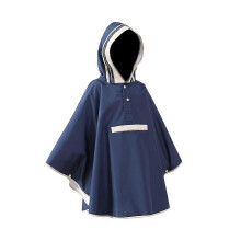 (1029) Kinder-Regenmantel, Poncho, wasserdichter Umhang, Regencape mit Kapuze, einteiliger Regenanzug