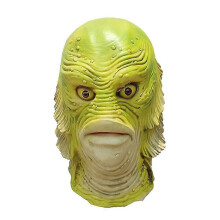 (661) Halloween Läskig ansiktsmask Monster Fiskmask Monster Djurmask Cosplay Huvudbonad Monster Ansiktsmask