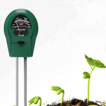 (2045) Medidor de pH del suelo 3 en 1, higrómetro, medidor de pH con luz solar