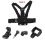 (Set 343893)Chest Strap Backpack Clip Headband Strap Mount With Fixed Clip J-shaped Base For Dji Osmo 1