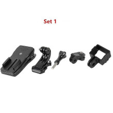 (Set 143892) Borstband Rugzakclip Hoofdbandriembevestiging met vaste clip J-vormige basis voor Dji Osmo