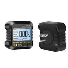 (US Plug45147) Tester di presa digitale Ac10, polarità della spina, controllo di fase, rilevatore di