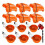(orange612)Chicken Water Cups,  Chicken Water Feeder, Thread Automatic Filling Waterer Poultry Drinking 1