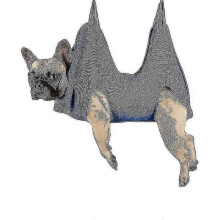 (70 x 52cm ac1337)Honden- en kattenhangmatharnas voor verzorging, nagels knippen, baden, veiligheidstas