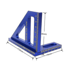 (blue1596) Anreißnadel, Winkelmesser für Holzbearbeitung