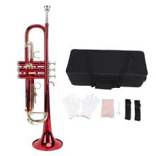 Trumpet Kit Gold Keys Bb Trumpet Orchestra Musical