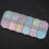 Colorful Butterfly Sequins Plastic Craft Supplies, 12 Grid Box 8