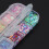 Colorful Butterfly Sequins Plastic Craft Supplies, 12 Grid Box 12