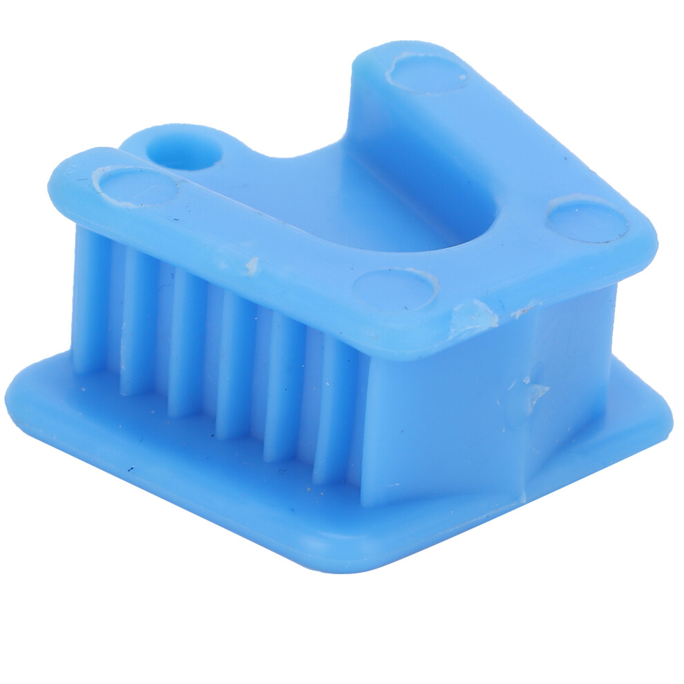 Silicone Dental Mouth Prop Cheek Retractor Blue M 34.5x36.5x17mm
