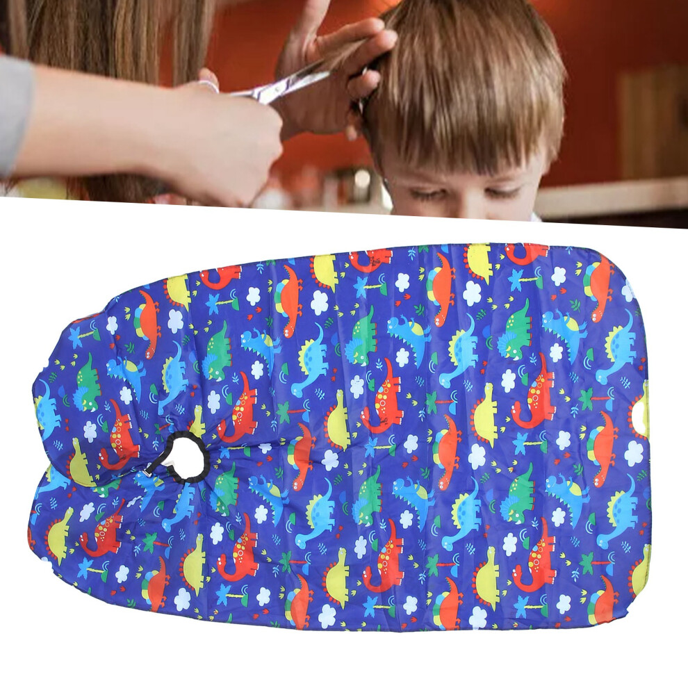 Kids Cartoon Haircut Cape - Waterproof Adjustable & Easy Care Apron UK