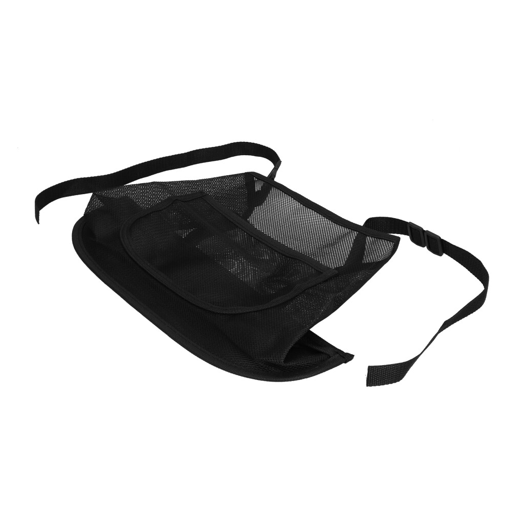 Car Mesh Net Storage Pocket Between Seats Handbag Organizer Black 6951340608972