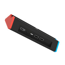 TV-Dock für Nintendo Switch/Switch OLED, tragbares TV-Dock kompatibel mit 4K HD Adapter/Type-C-Port/USB-Port für offizielle Nintendo Switch