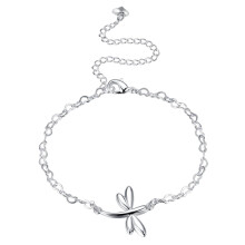 Sterling Silver Anklet for Women Adjustable Fashion Jewelry Everyday Wear Lightweight Modern Design