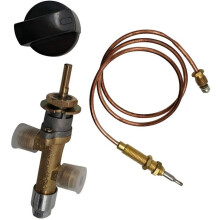 Propane lpg Gas fire Pit Control Safety Valve Flame Failure Device Cock Gas Heater Valve with thermocouple and knob