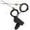 AA battery two exits Grill igniter with spark plug wire 1 meters long (two electrodes) 3