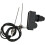 AA battery two exits Grill igniter with spark plug wire 1 meters long (two electrodes) 1