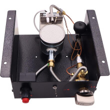 Gas Heating Kit Replacement,Propane Gas Glass Tube Heater Control Box Intake Air 10mm Outdoor Heater Controller Heating