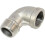 3/4"-Innengewinde x 3/4"-Außengewinde-Winkelstück, Edelstahl 304 BSPT 1