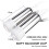 Milking Machine Accessory Double Head Teat Cup, Standard Size (φ25mm, for Cow) 3